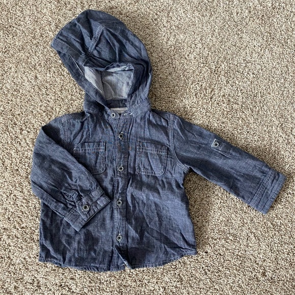 First impressions toddler boys button down shirt and pants outfit size 18 months - Picture 3 of 13